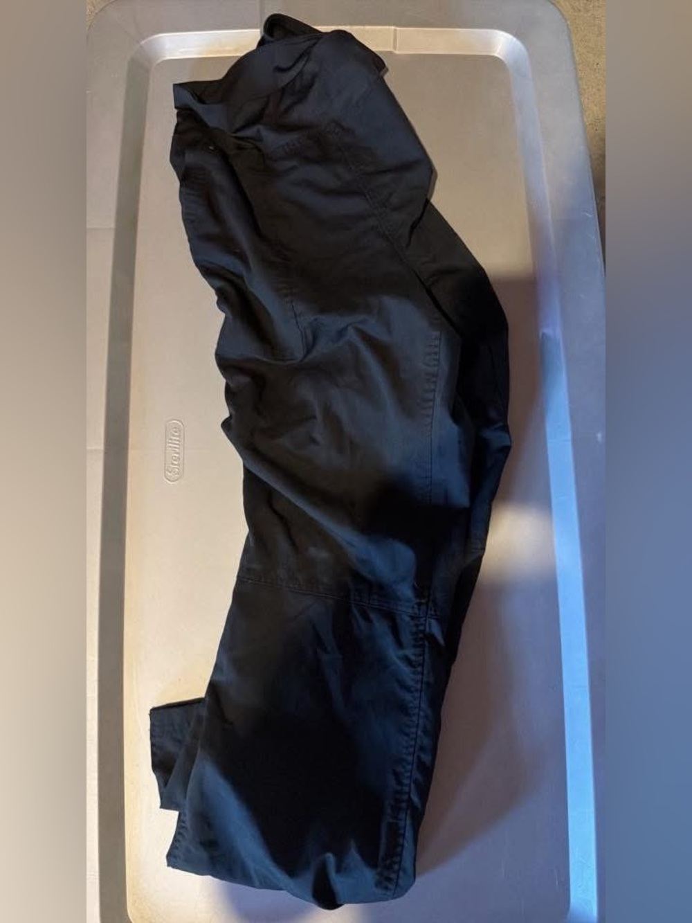 Women black scrub pants